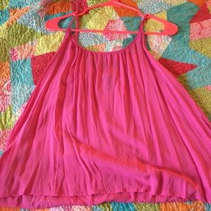 Pink Gap tank top